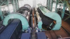 鐵路通用敞車和鐵路集裝箱兩用雙車翻車機